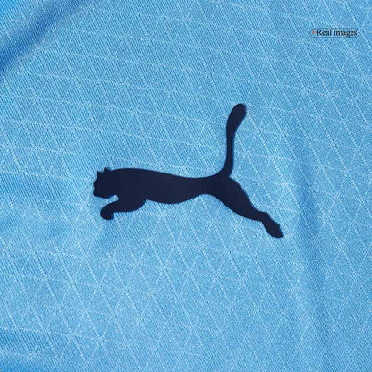 REIJNDERS #4 Manchester City Home Authentic Soccer Jersey 2025/26