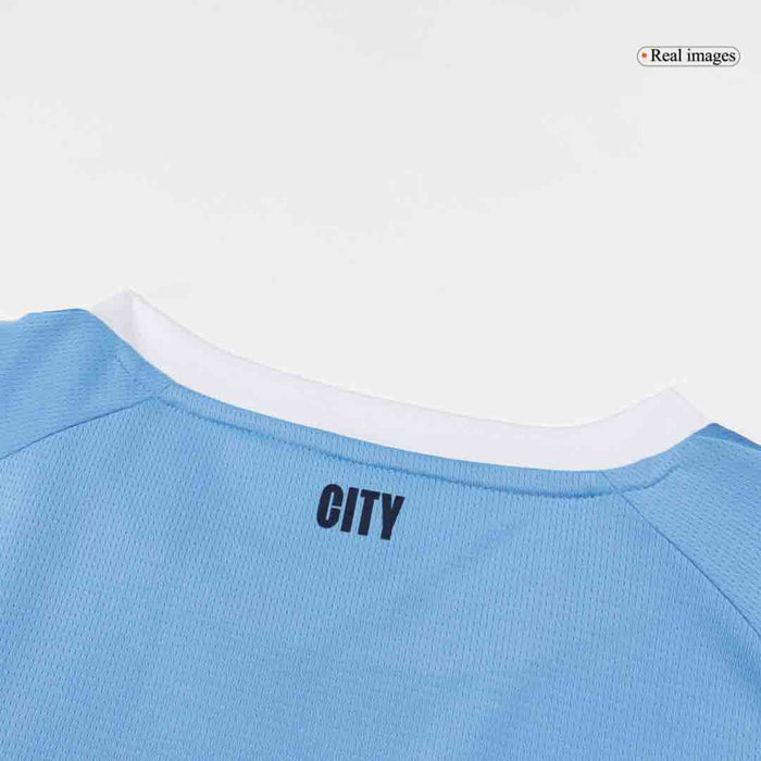 REIJNDERS #4 Manchester City Home Soccer Jersey 2025/26