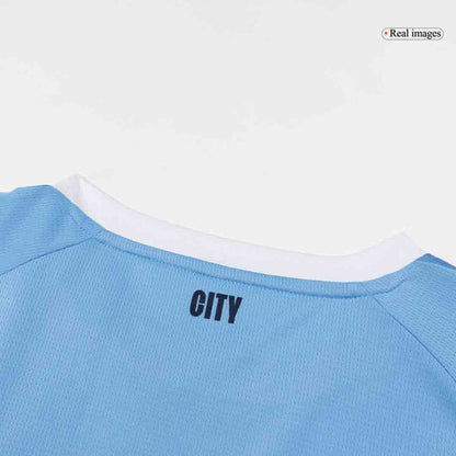 REIJNDERS #4 Manchester City Home Soccer Jersey 2025/26