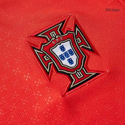 RONALDO #7 Portugal Home Long Sleeve Soccer Jersey 2025