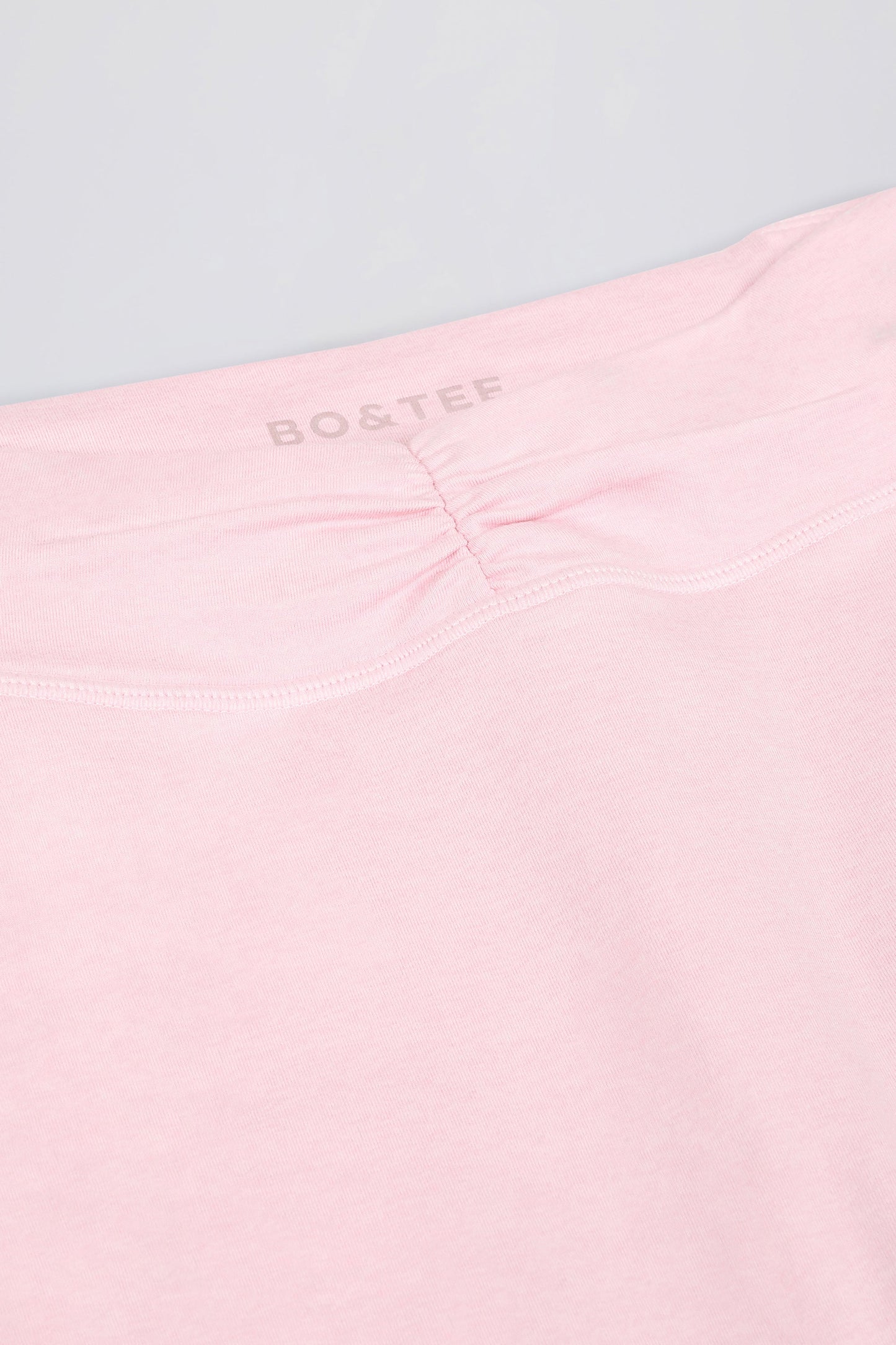 Brushed Jersey Ruched Mid-Rise Leggings in Bloom