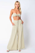 Fira Sage Two-Piece Jumpsuit