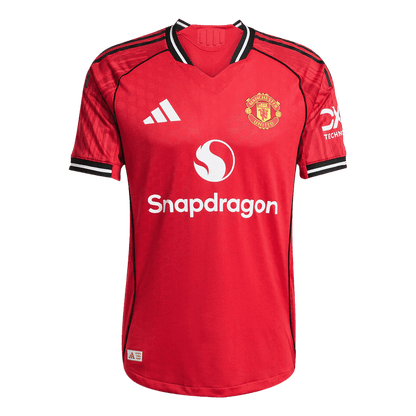 ŠEŠKO #30 Manchester United Home Authentic Soccer Jersey 2025/26