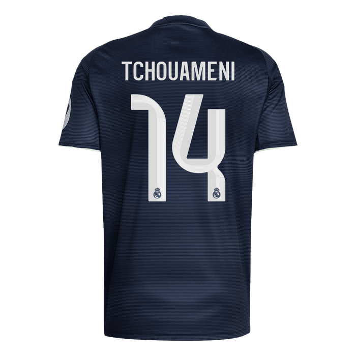 TCHOUAMENI #14 Real Madrid Away Soccer Jersey 2025/26
