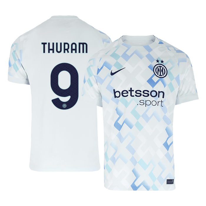 THURAM #9 Inter Milan Away Soccer Jersey 2025/26