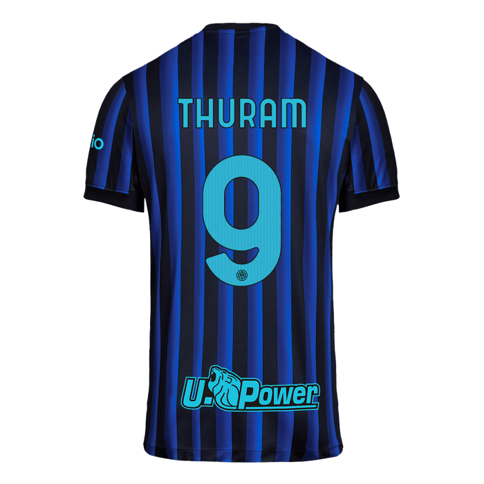 THURAM #9 Inter Milan Home Soccer Jersey 2025/26