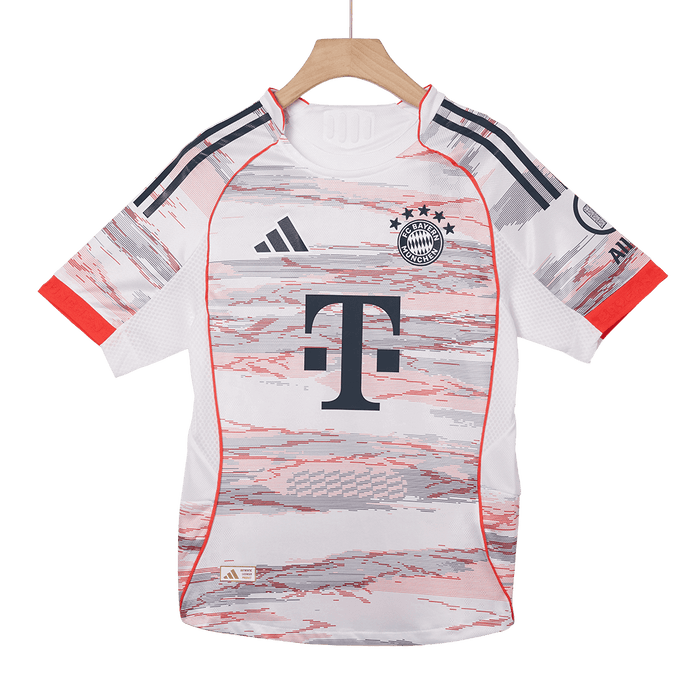UPAMECANO #2 Bayern Munich Away Authentic Soccer Jersey 2025/26