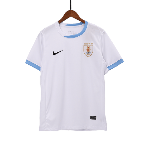 Uruguay Away Soccer Jersey Copa America 2024 White