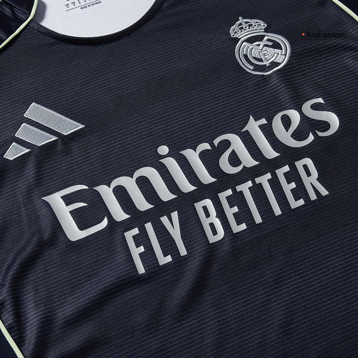 VALVERDE #8 Real Madrid Away Soccer Jersey 2025/26