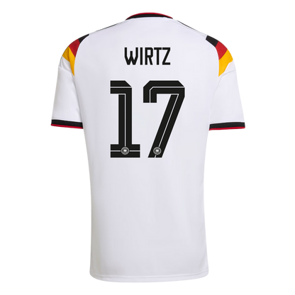 WIRTZ #17 Germany Home Soccer Jersey World Cup 2026